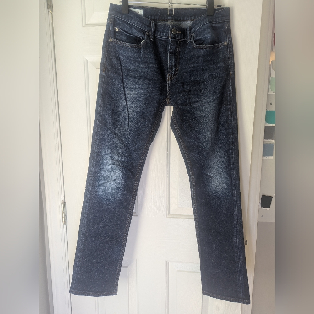 Banana Republic Men's Slim Fit Dark Wash Jeans Size 30/32